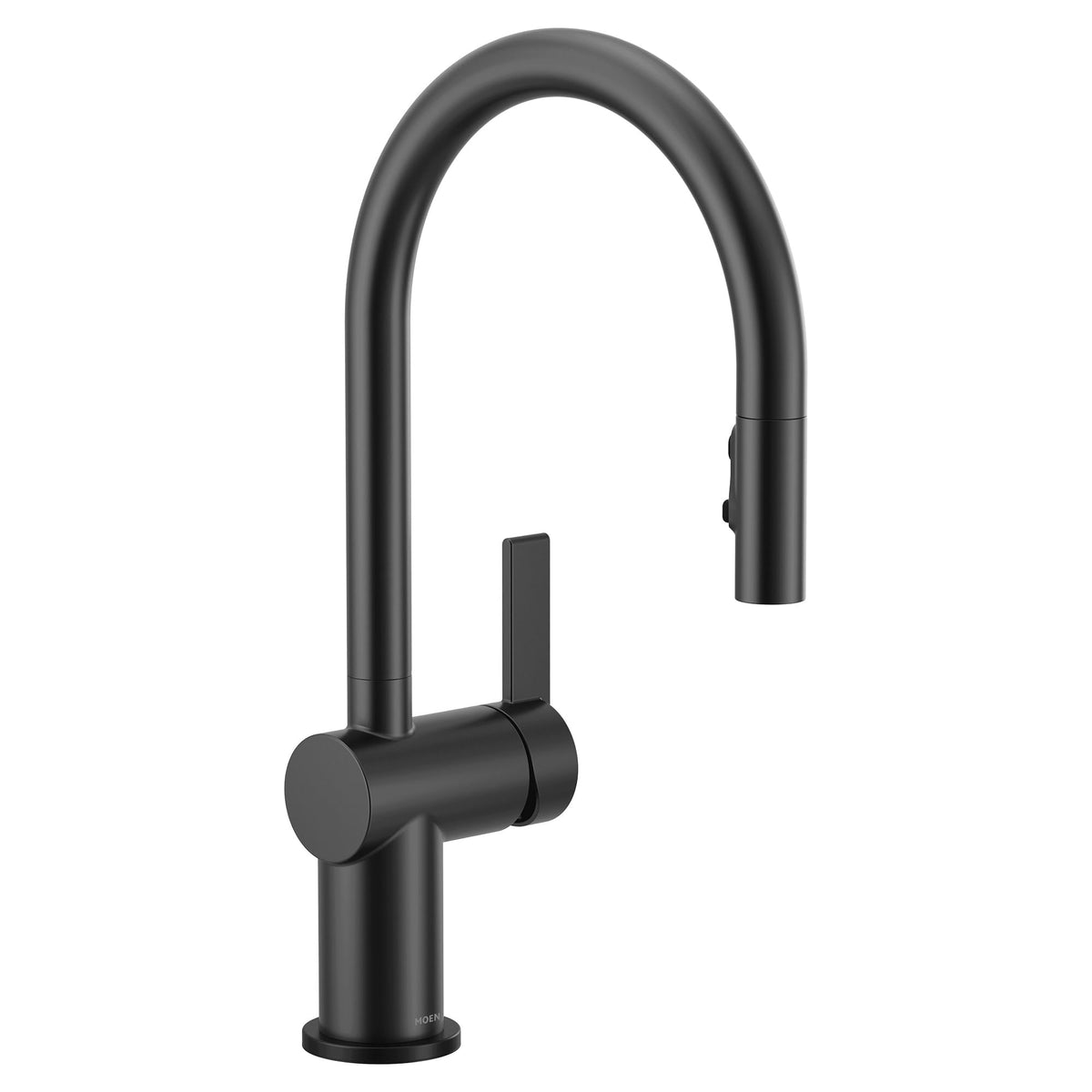 Moen CIA Brushed Gold Pre-Rinse Spring Kitchen Faucet with PowerBoost Pro, 7822BG