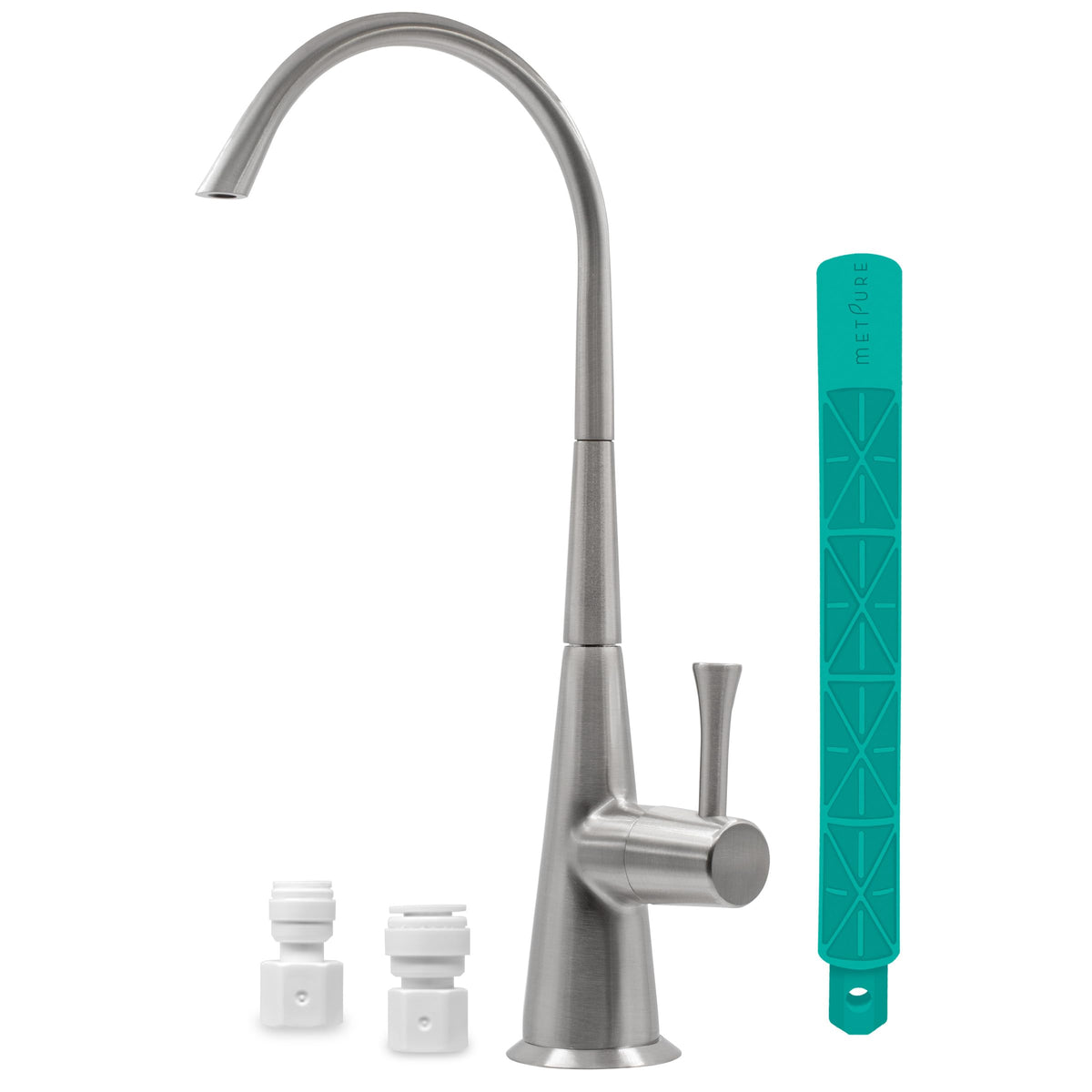 Metpure Non-Air-Gap Brass RO Faucet, Brushed Gold
