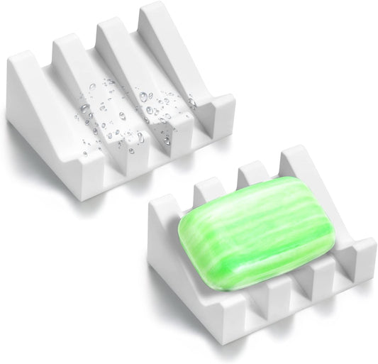 Soap Dish, Bar Soap Holder for Shower for Bathroom, Kitchen, Bathtub, Easy to Clean, Keep Soap Dry, Extend Soap Life