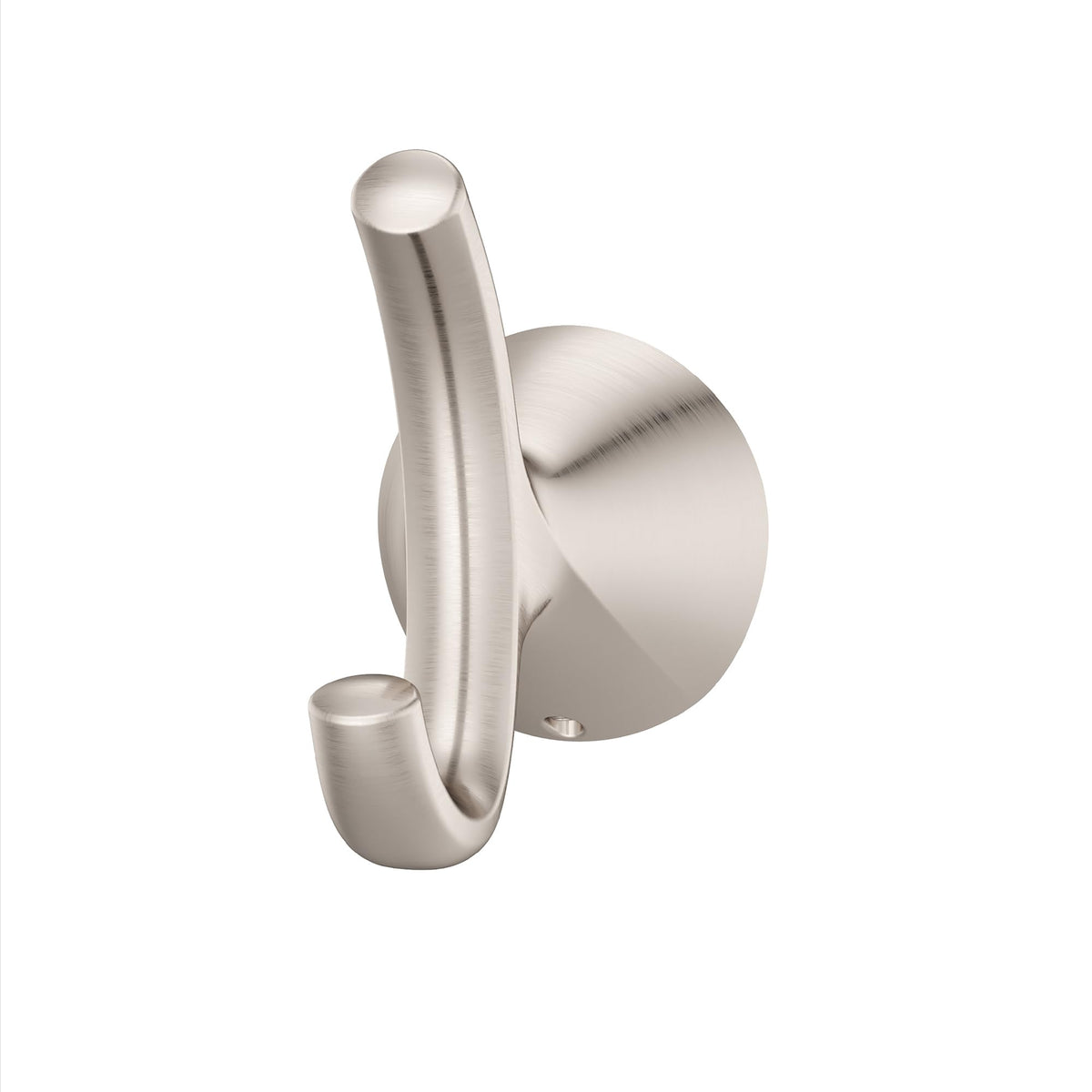 Pfister Willa Towel Hook, Bathroom Towel Hook, Wall-Mounted, Screw-In, Brushed Nickel Finish, BRHWLL0K