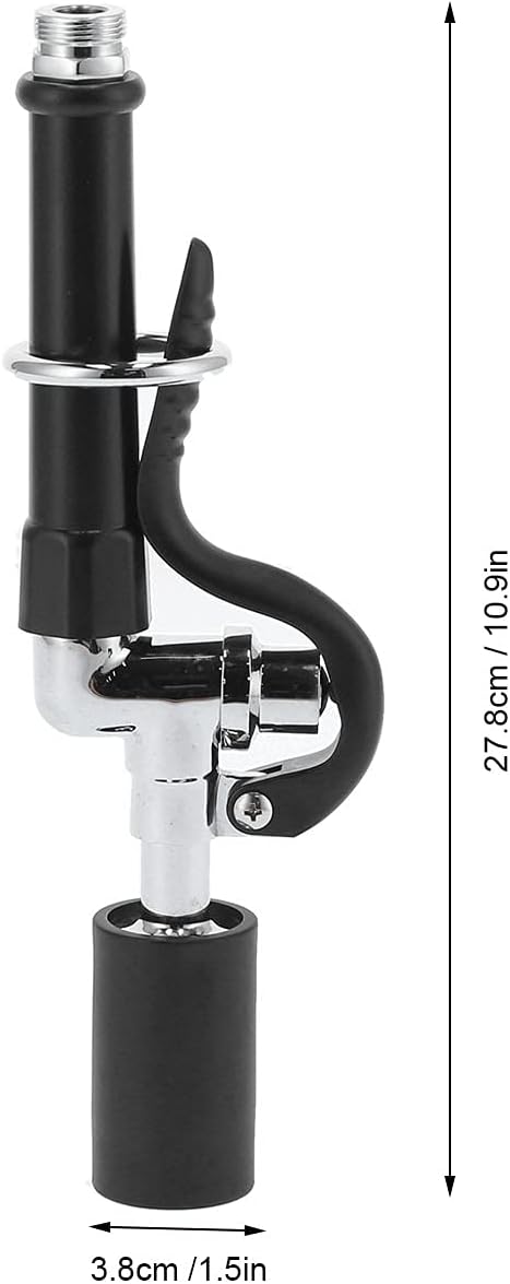 Kitchen Sink Faucet, Pre Rinse Spray Valve High Pressure Dish Sprayer Nozzle High Pressure Rinse Sprayer for Hotels for Restaurants, default