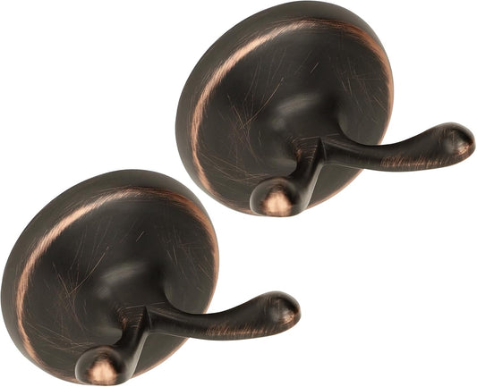 Double Towel Hook Robe Hook for Bathroom Oil Rubbed Bronze