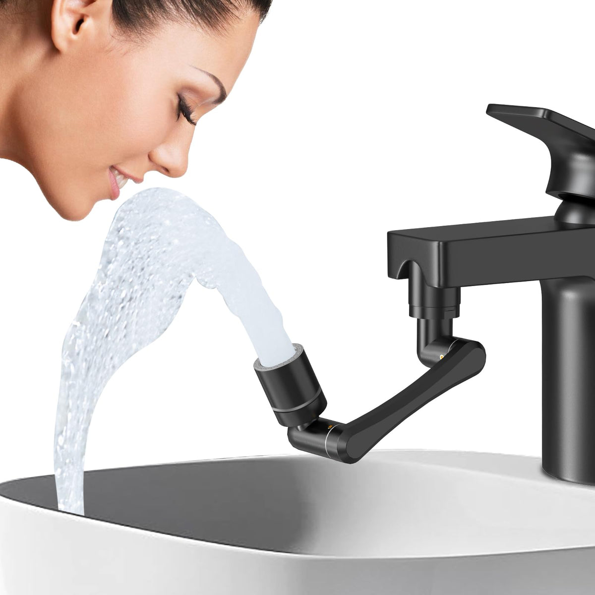 CECEFIN Kitchen Sink Sprayer Hose Attachment for Faucet, 79" Recoil Hose