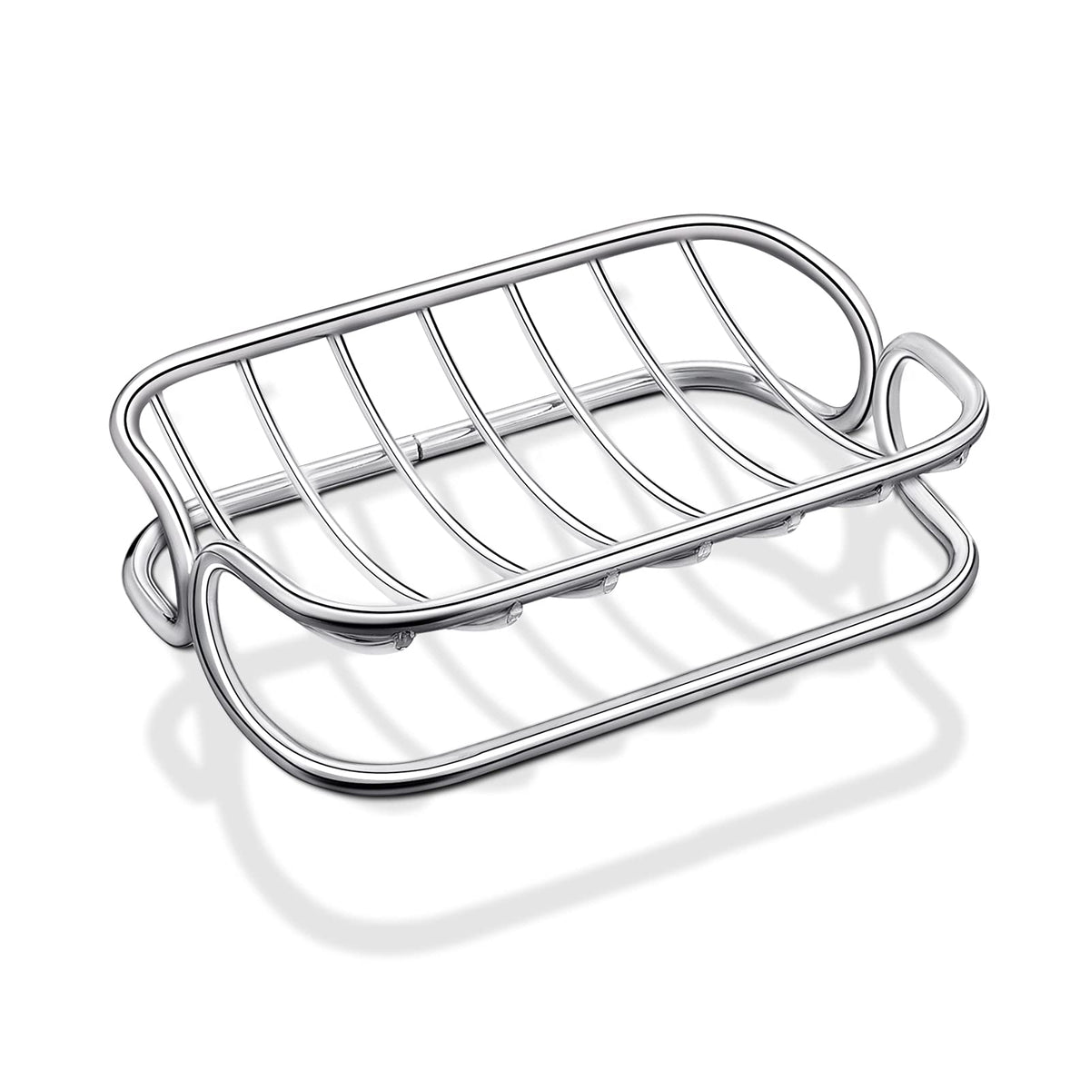 Soap Dish, Stainless Steel Soap Holder, Wire Dish for Shower, Classic Style