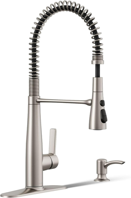 KOHLER Semi-Pro Kitchen Sink Faucet w Soap Dispenser