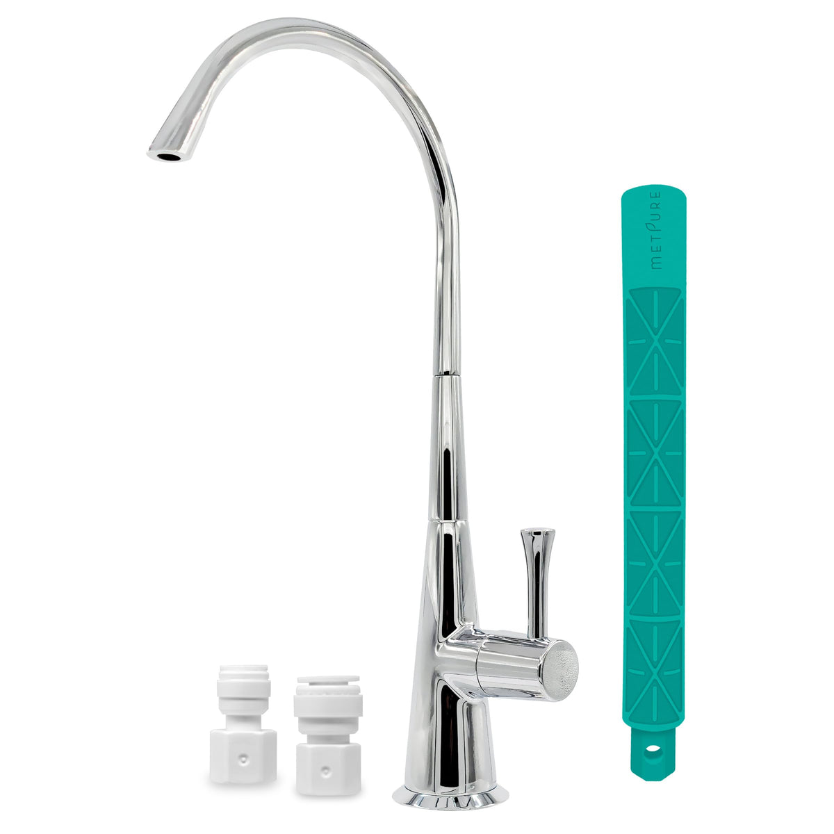 Metpure Non-Air-Gap Brass RO Faucet, Brushed Gold